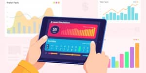 Cómo simular distintos plazos y cuotas en un préstamo