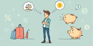 Hábito de evaluar el beneficio real de cada nueva compra