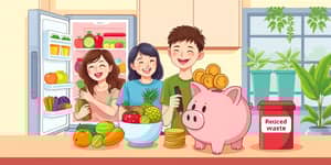 Reducir desperdicios en el hogar como práctica económica