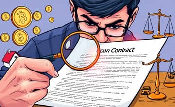 La Letra Pequeña: Descifrando los Contratos de Préstamo