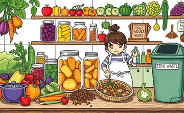 Cocina Residual Cero: Maximiza tus Alimentos y Minimiza el Desperdicio