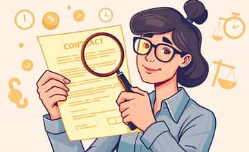 Cómo leer y entender contratos de préstamo y financiación