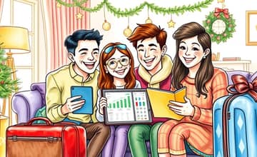 Planificando el presupuesto en épocas de mayores gastos, como vacaciones y fiestas