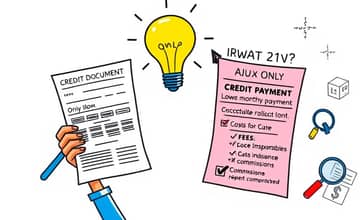 Hábito de pensar en el costo total y no sólo en la cuota