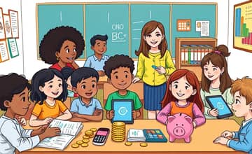 Temas esenciales de educación financiera en la escuela