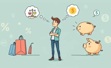 Hábito de evaluar el beneficio real de cada nueva compra