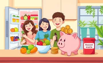 Reducir desperdicios en el hogar como práctica económica