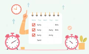Priorizar pagar cuentas antes del vencimiento como rutina