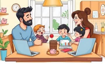 Rutina de conversaciones sobre dinero en parejas y familias