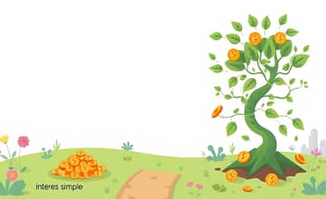 Diferencia entre interés simple e interés compuesto en el crédito