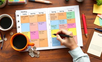 Diseña tu Semana: Gastos Predeterminados para Evitar Sorpresas