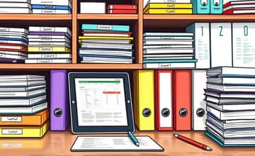 Del Caos al Control: Organiza Tus Documentos Financieros