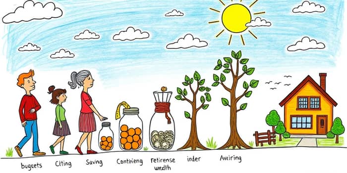 Cómo construir hábitos financieros saludables a lo largo de la vida