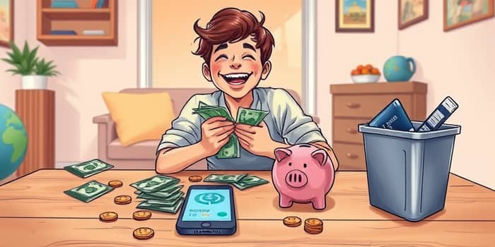 Hábito de evitar crédito para gastos cotidianos