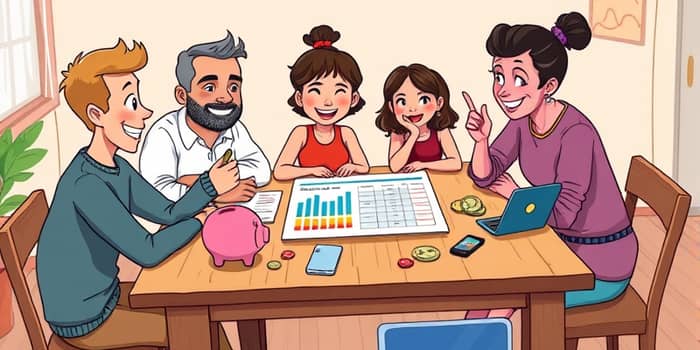 Cómo establecer rutinas financieras en familia