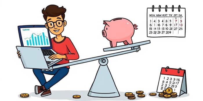 Planificación financiera para quienes cobran comisiones o trabajos esporádicos