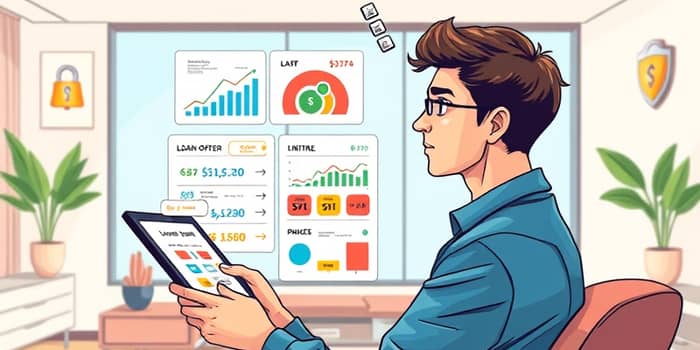 Hábito de investigar condiciones antes de aceptar un préstamo